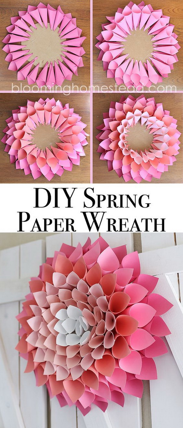 Easy DIY Spring Decoration Ideas - Listing More