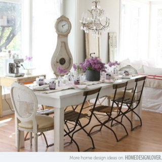 35+ Beautiful Shabby Chic Dining Room Decoration Ideas