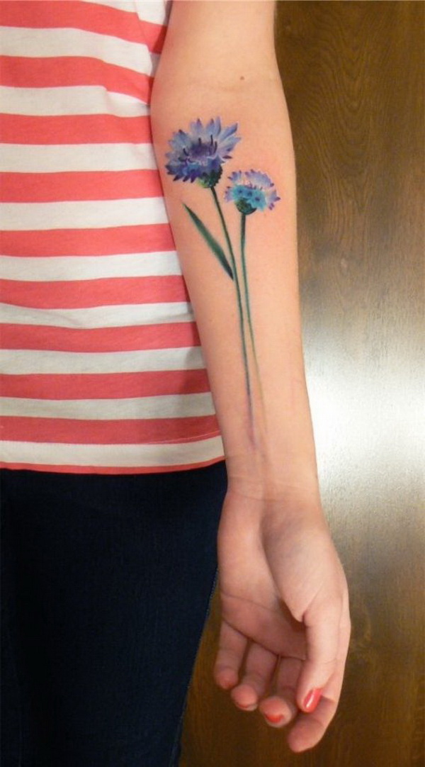 143+ Tiny Flower Tattoos Petite + Pretty Designs - Tattoo Glee