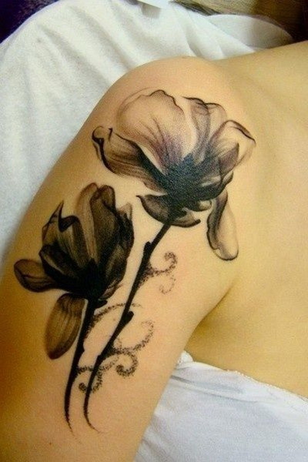 30 Beautiful Flower Tattoo Designs Listing More