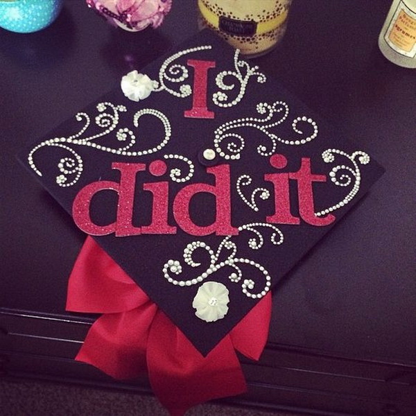 I Did It Graduation Cap.