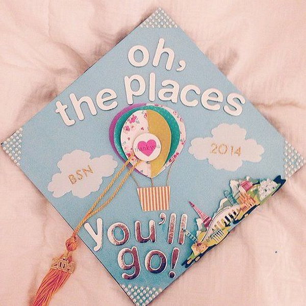 65+ Gorgeous Graduation Cap Decoration Ideas - Listing More