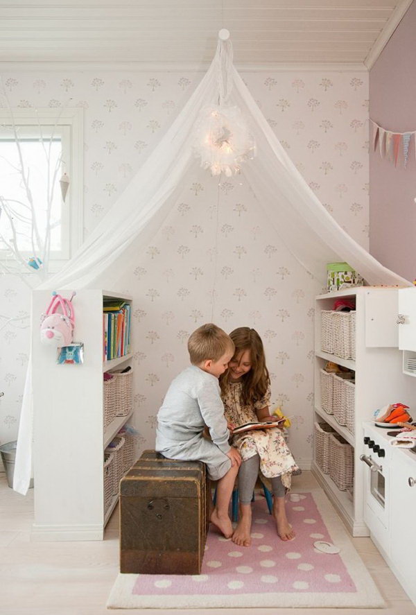 Fantastic Reading Nook For Kids. 