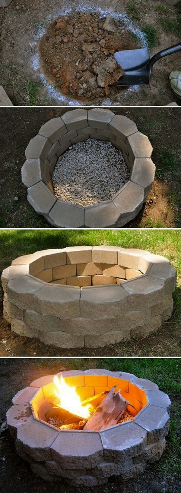 11 diy fire pit for your backyard