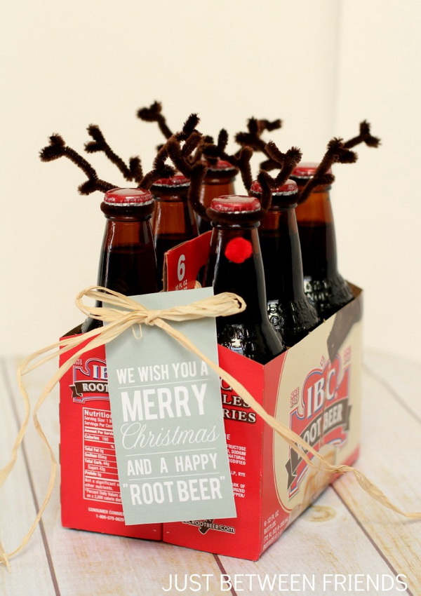Happy “Root Beer”. Quick and Inexpensive Christmas Gift Ideas for Neighbors