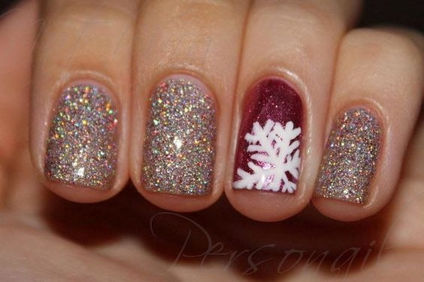 65+ Festive Christmas Nail Art Designs