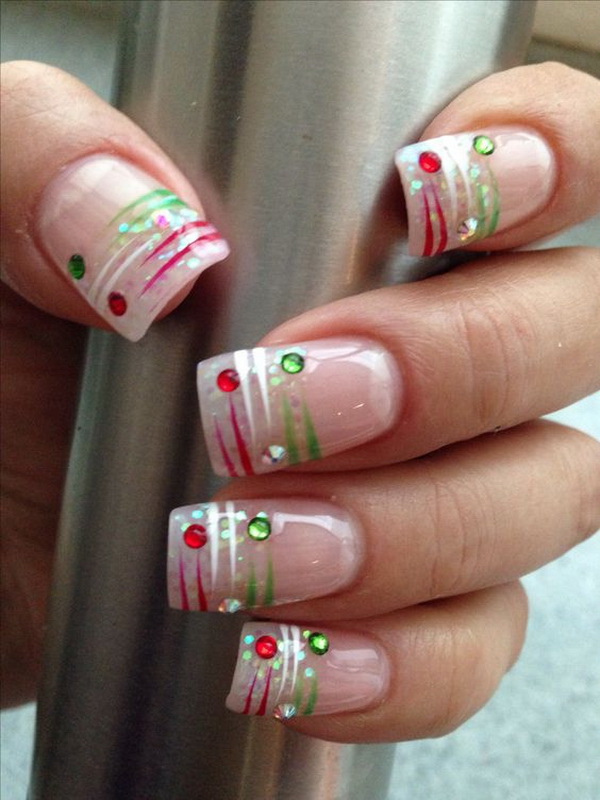 65+ Festive Christmas Nail Art Designs