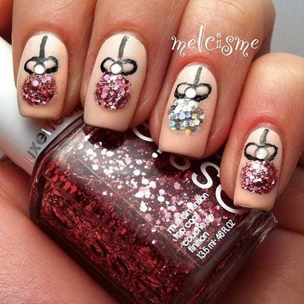 65+ Festive Christmas Nail Art Designs