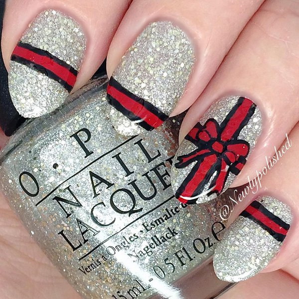 65+ Festive Christmas Nail Art Designs