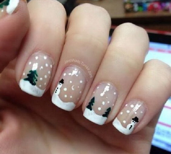 65+ Festive Christmas Nail Art Designs