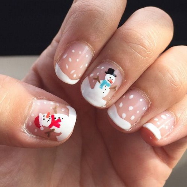 65+ Festive Christmas Nail Art Designs