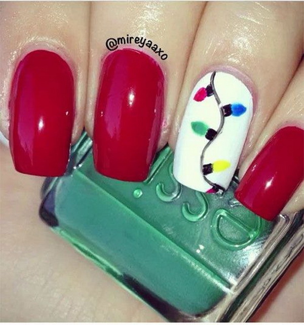 65+ Festive Christmas Nail Art Designs