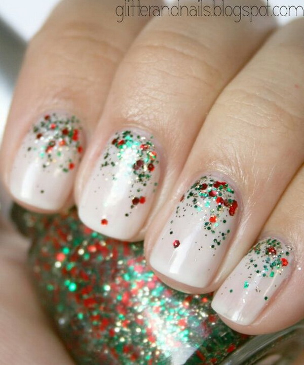 65+ Festive Christmas Nail Art Designs