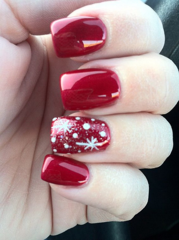 65+ Festive Christmas Nail Art Designs