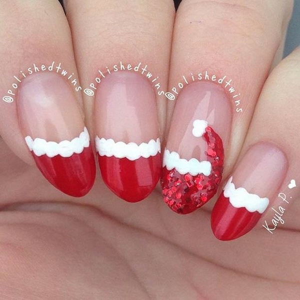 65+ Festive Christmas Nail Art Designs