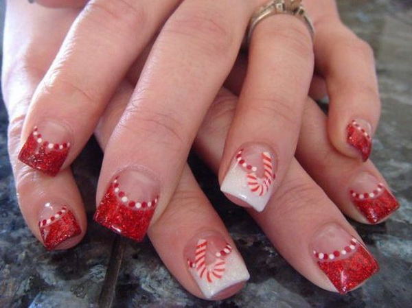 65+ Festive Christmas Nail Art Designs