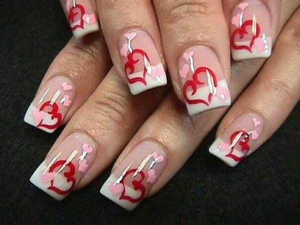 5. 15 Romantic Nail Art Ideas for Valentine's Day - wide 4