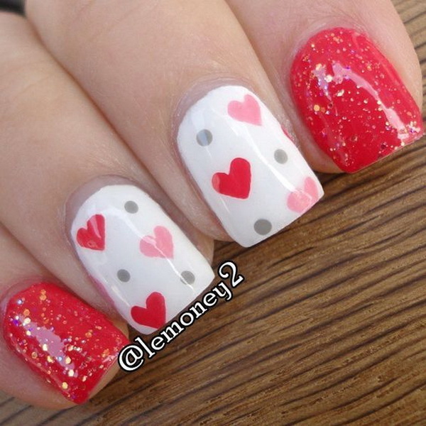 Romantic Valentine's Day Nail Art Ideas & Designs!