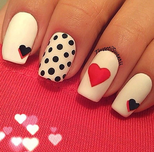 Romantic Valentine's Day Nail Art Ideas & Designs!