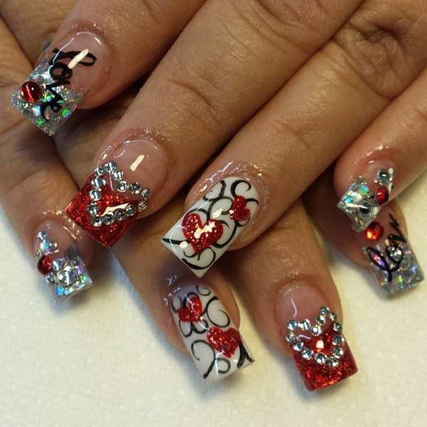 Romantic Valentine's Day Nail Art Ideas & Designs!