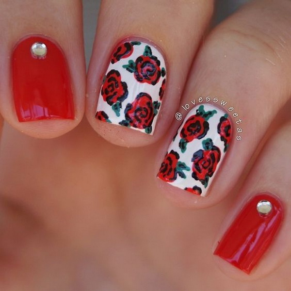 Romantic Valentine's Day Nail Art Ideas & Designs!