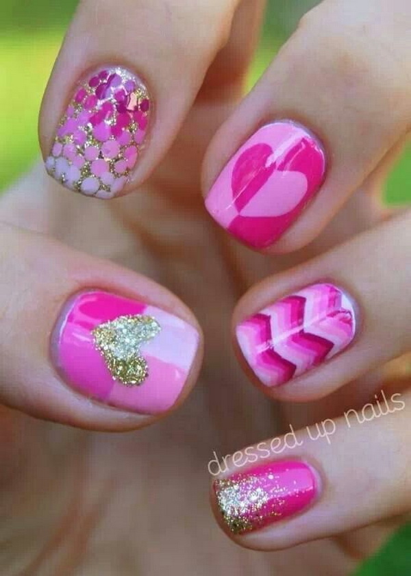 Romantic Valentine's Day Nail Art Ideas & Designs!