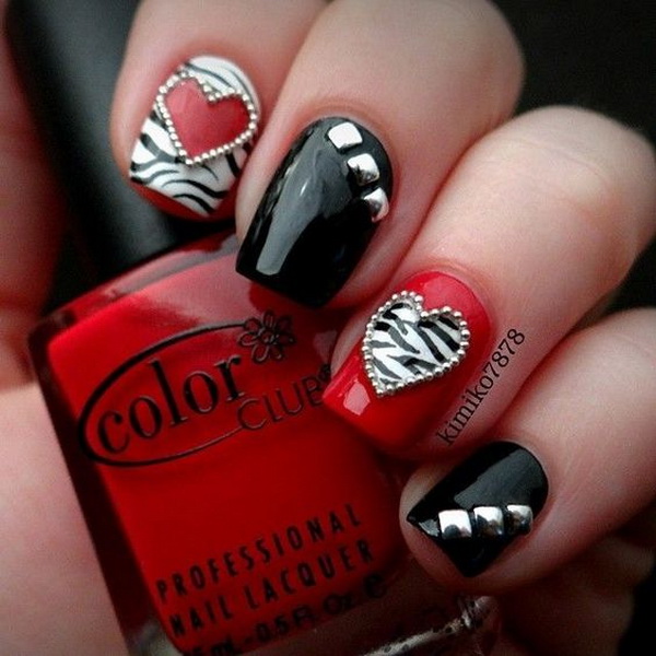 Romantic Valentine's Day Nail Art Ideas & Designs!