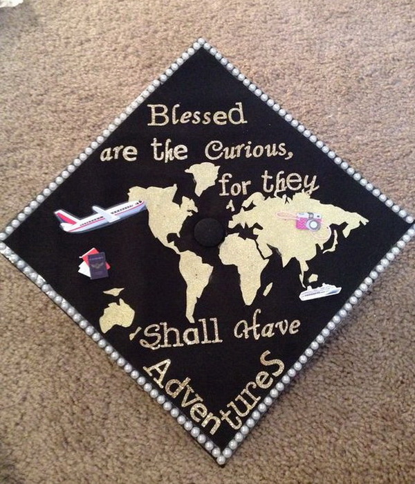 50+ Beautifully Decorated Graduation Cap Ideas. 