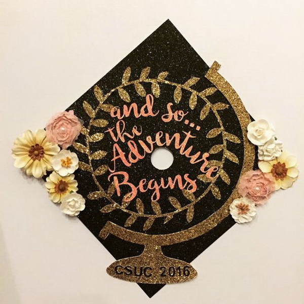 50+ Beautifully Decorated Graduation Cap Ideas. 