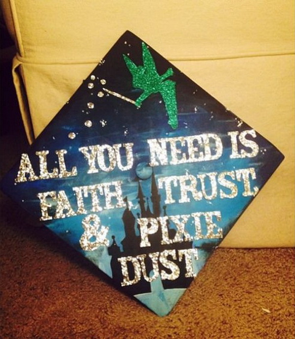 50+ Beautifully Decorated Graduation Cap Ideas. 