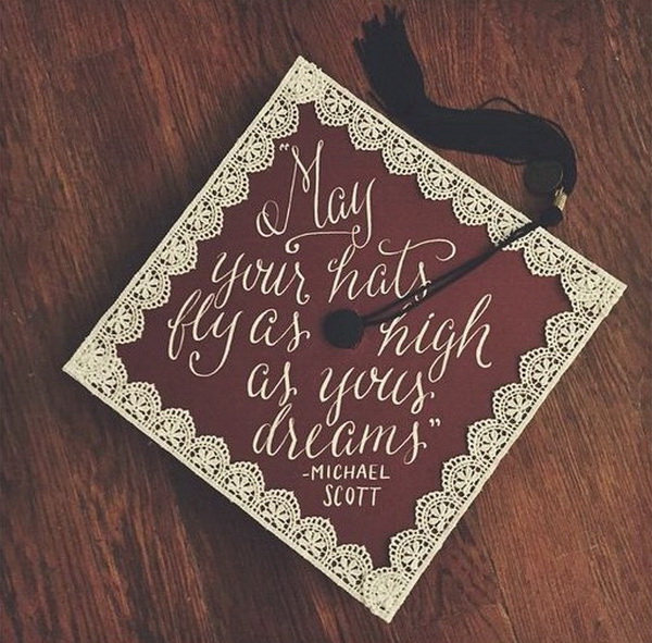 50+ Beautifully Decorated Graduation Cap Ideas. 