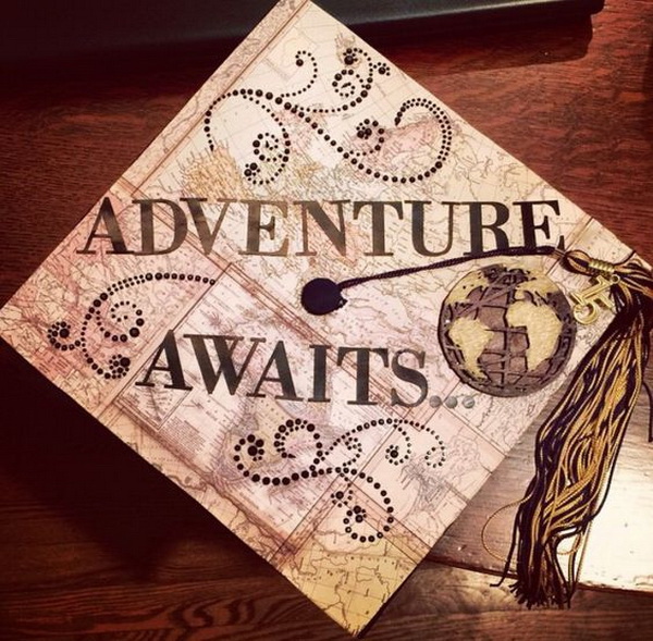 50+ Beautifully Decorated Graduation Cap Ideas. 