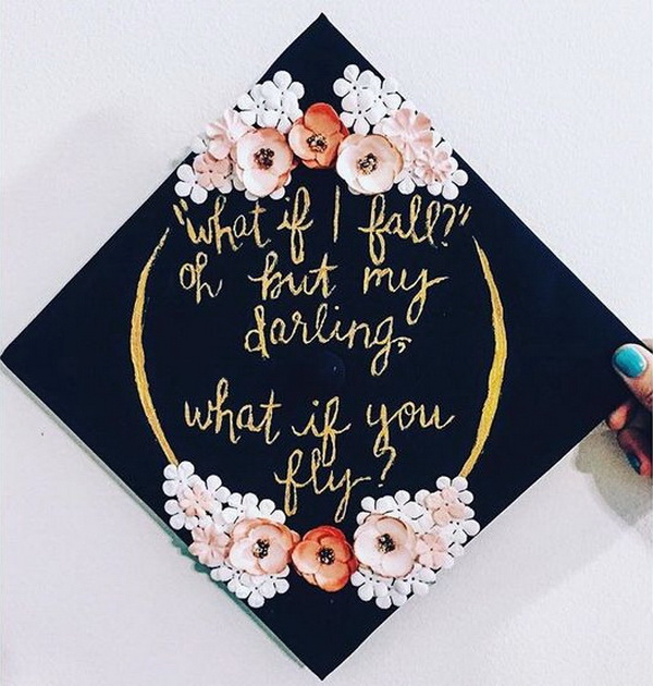 50+ Beautifully Decorated Graduation Cap Ideas. 