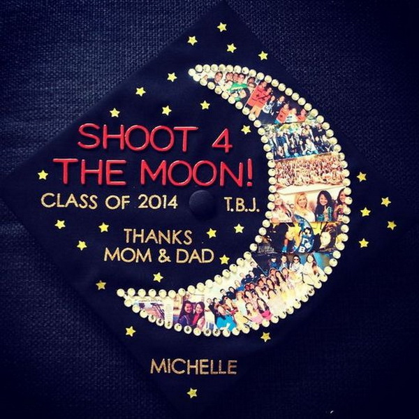 50+ Beautifully Decorated Graduation Cap Ideas. 