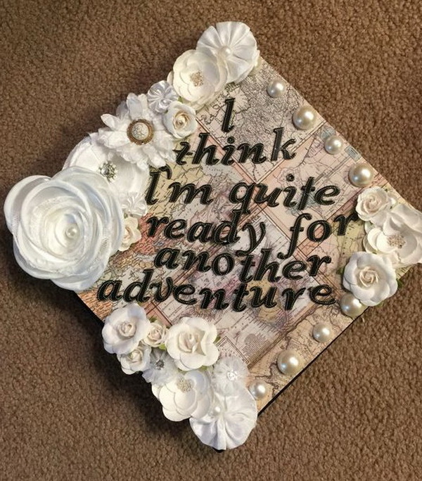 50+ Beautifully Decorated Graduation Cap Ideas. 