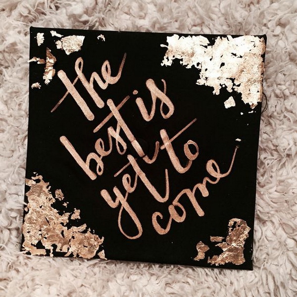 50+ Beautifully Decorated Graduation Cap Ideas. 