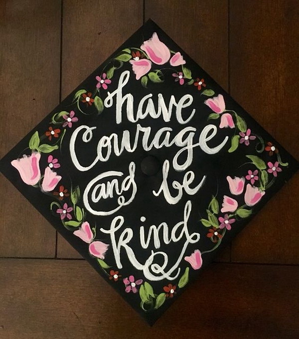 50+ Beautifully Decorated Graduation Cap Ideas. 