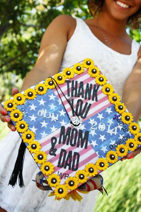 50+ Beautifully Decorated Graduation Cap Ideas. 