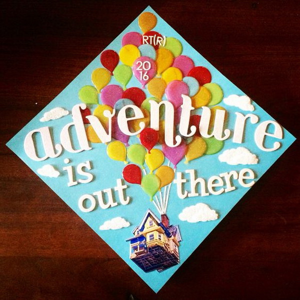 50+ Beautifully Decorated Graduation Cap Ideas. 