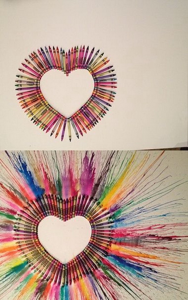 Fantastic Melted Crayon Art Ideas.