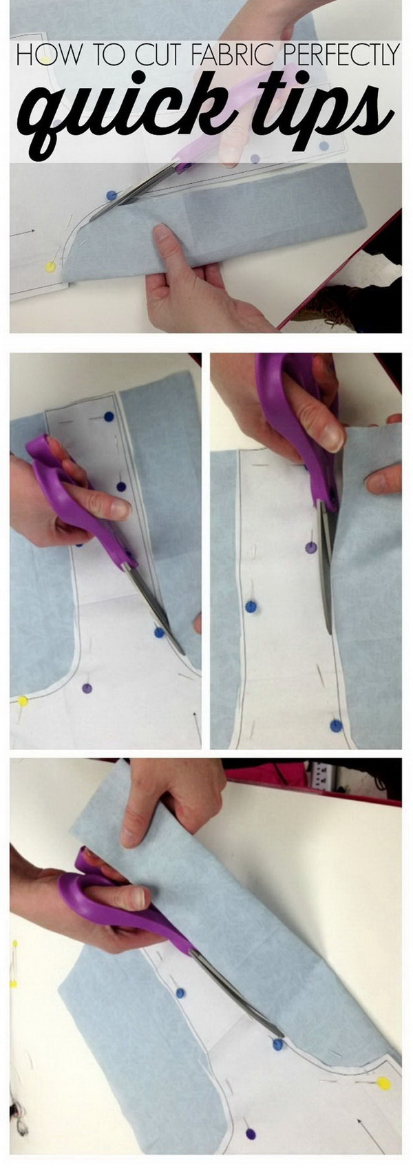 Sewing Hacks: How to Cut Fabric Perfectly. 
