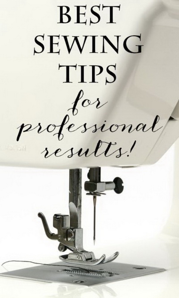 Best Sewing Tips & Tricks. 