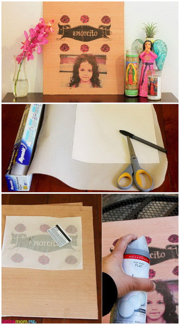 DIY Photo Transfers to Wood. 