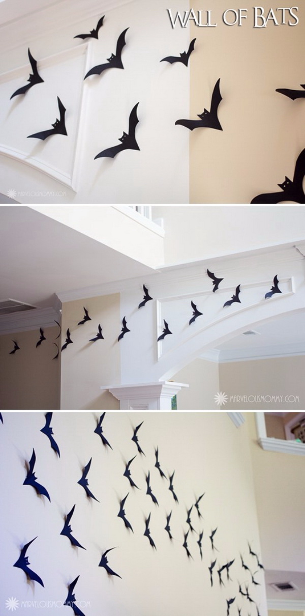 Wall Of Bats. 