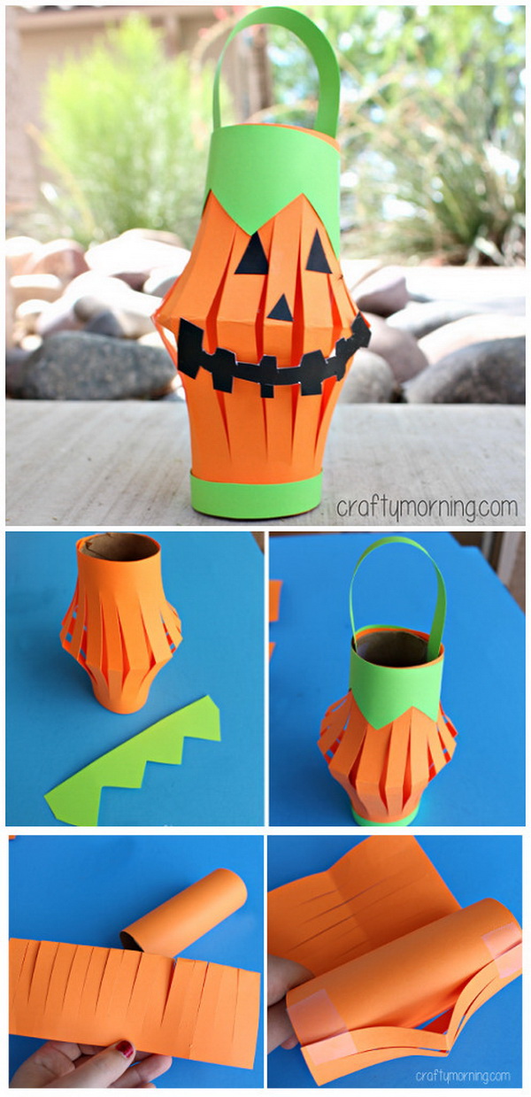 How to make cool halloween decorations out of paper | ann's blog