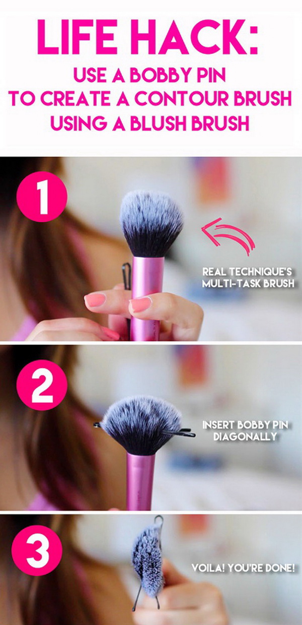 Create a Contour Brush From a Blush Brush. 