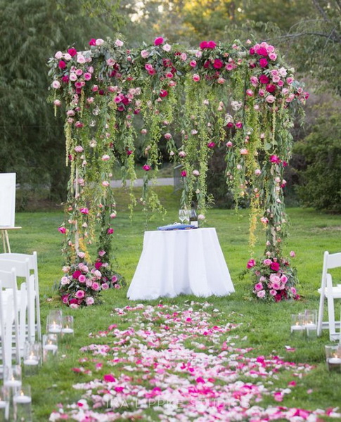 Floral Wedding Arch Ideas.