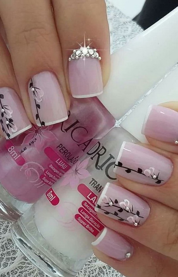 Romantic Valentine's Nail Art Designs. 