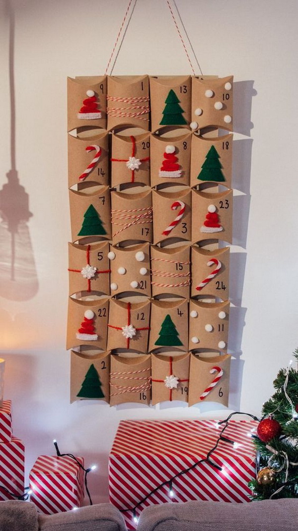 Home-Made Advent Calendar. 